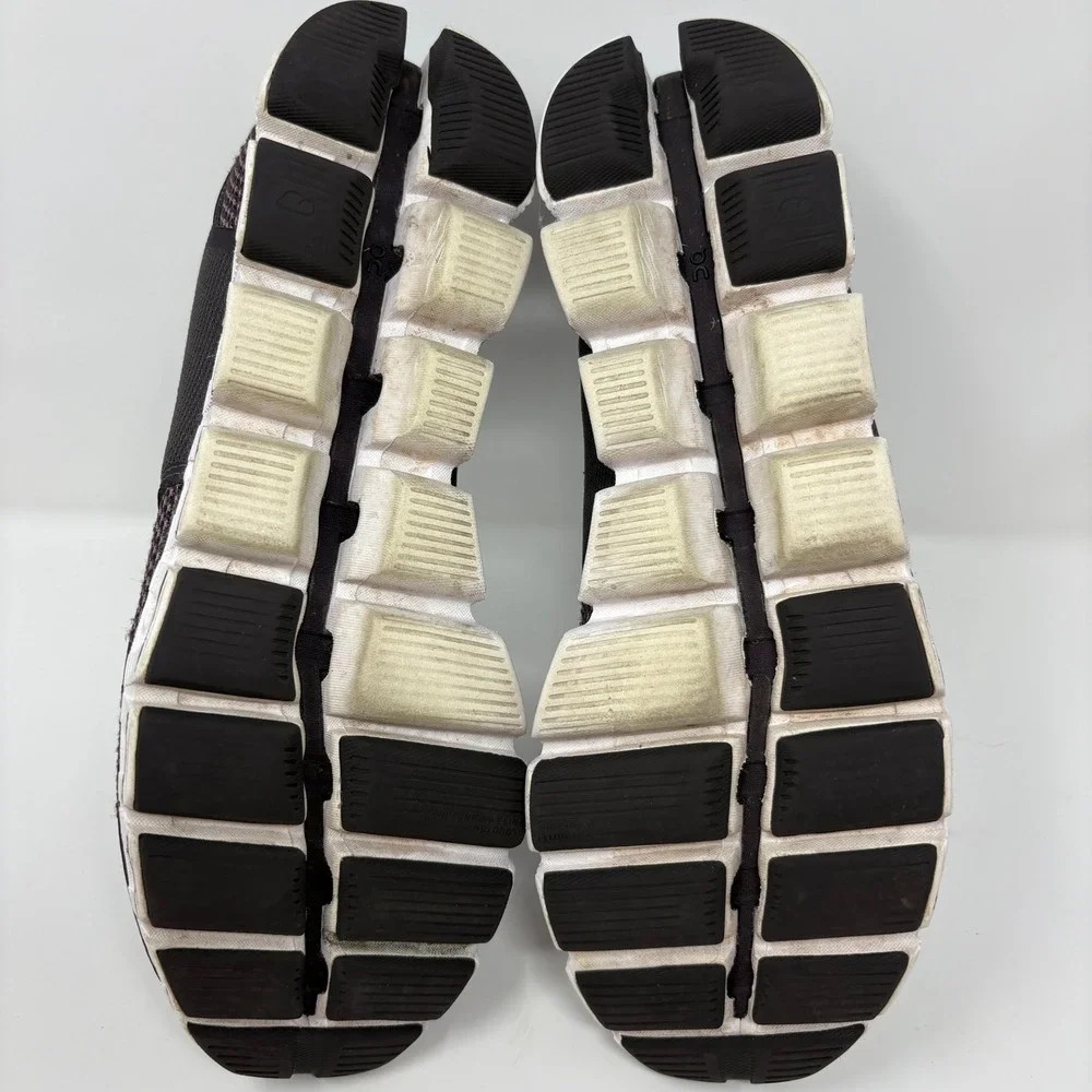On Cloud Men's Size 11.5 Grape Black White Athletic Running Shoes